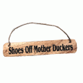 Duck Sign - Shoes Off